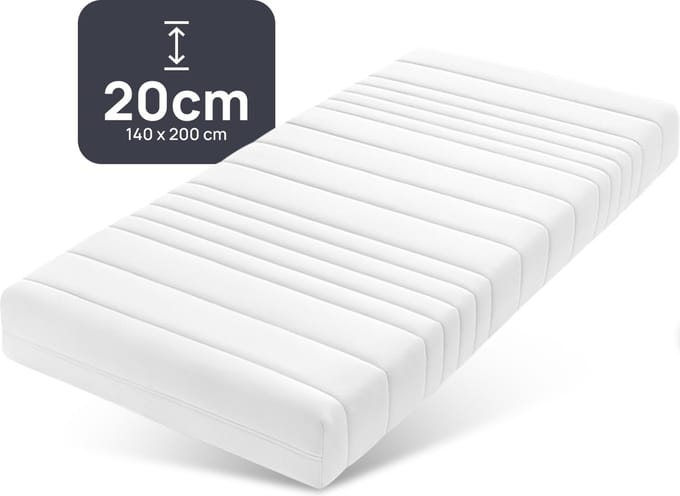 Novio Matras - HR Koudschuim - 140x200 - 20CM dik