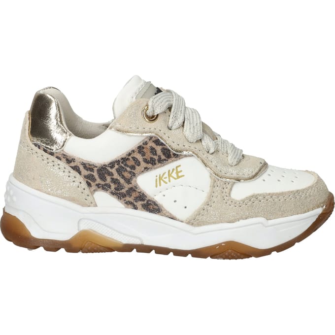 IK-KE Sneakers - Meisjes - Beige - Maat:32