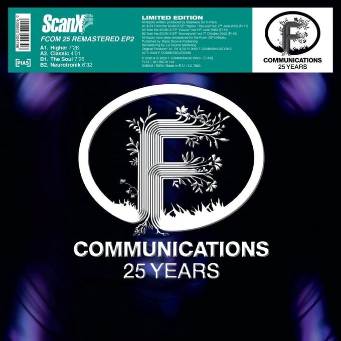 Scan X - F Com Remastered EP2 (12" Single) (Limited Edition) (Remastered)