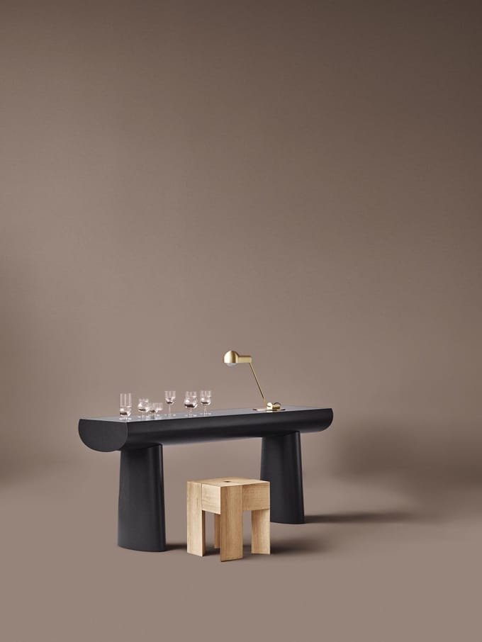 Karakter Console Tafel - abrikoos