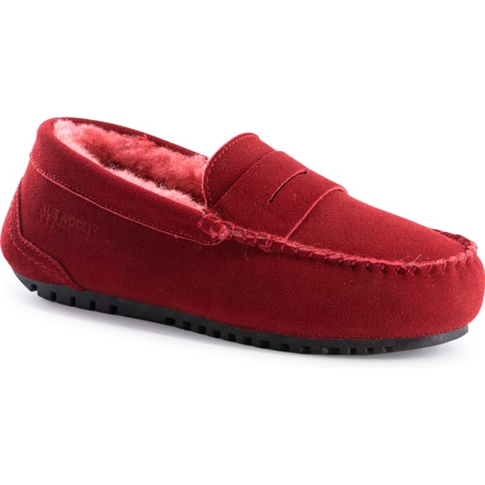 Aus Wooli Australia Vrouwen Byronbay Gezellige Mocassins