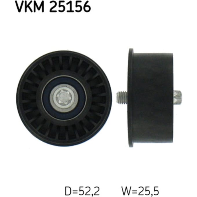Geleiderol, distributieriem SKF VKM 25156