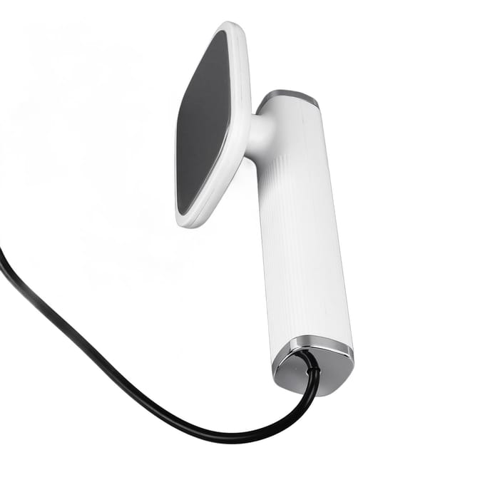 Stoomstrijkijzer Draaibaar 20ML Capaciteit Handheld Mini Draagbaar USB Stekker Stoom Strijkmachine voor Thuis wit