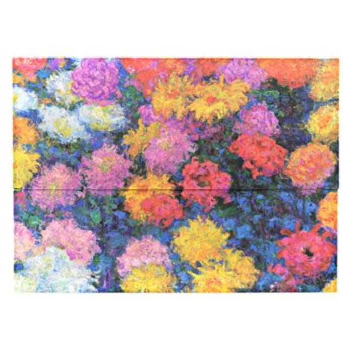 Paperblanks documentenmap, formaat 32 x 23 cm - monet's chrysanthemums