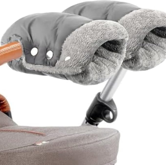 Handmoffen - Handwarmers Fiets - Handmoffen Fiets - Grijs