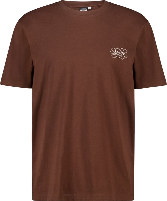 America Today Edson Chocolate Taglia: L | Magliette basic Outlet | Uomo | Marrone