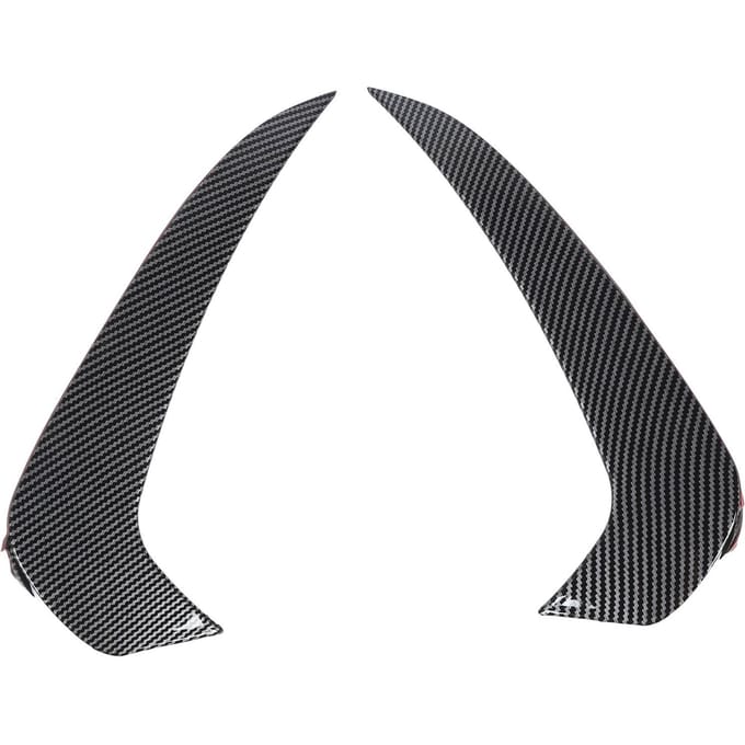 1 Paar Achterbumper Splitter Links Rechts Lip Splitter Spoiler Diffuser Vervanging voor Benz GLC?Klas black