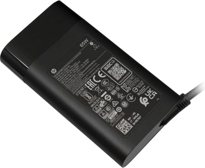 HP L23960-001 oplader 65W - afgerond
