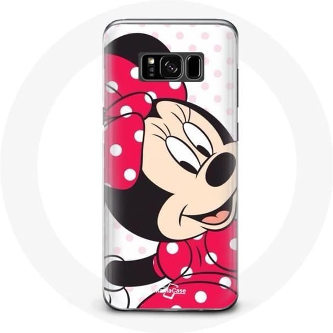 Coque pour Samsung Galaxy S8 plus Minnie Mouse Dessin animé mignon