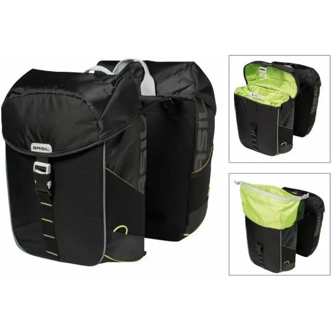 Waterdichte bagagedraagtassen Basil Miles 34L (x2)