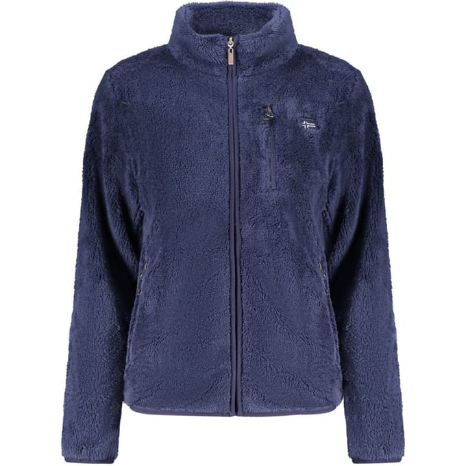 Noorwegen 1963 Blu Polyester Dames Sweatshirt