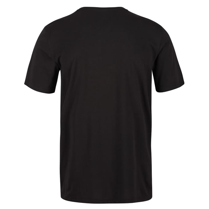 Regatta Heren Tait Lichtgewicht Actief T-Shirt (Zwart)
