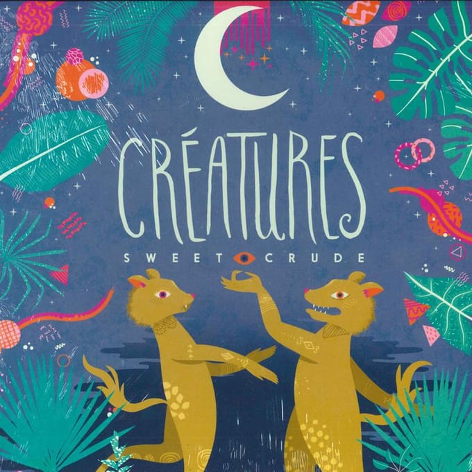 Disque vinyle SWEET CRUDE - Creatures RARLP019 Rhyme & Reason 2017 US Pop white