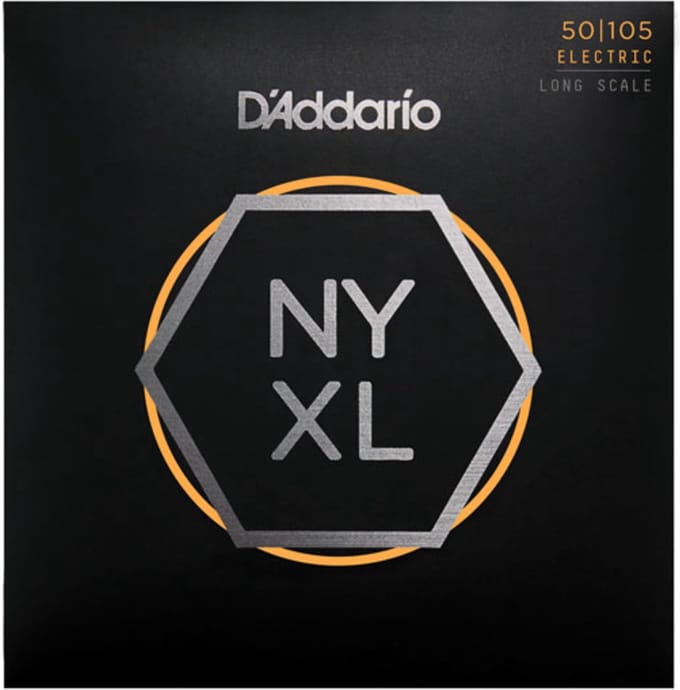 D'Addario NYXL50105 Bassnaren Long Scale (50-105) Medium