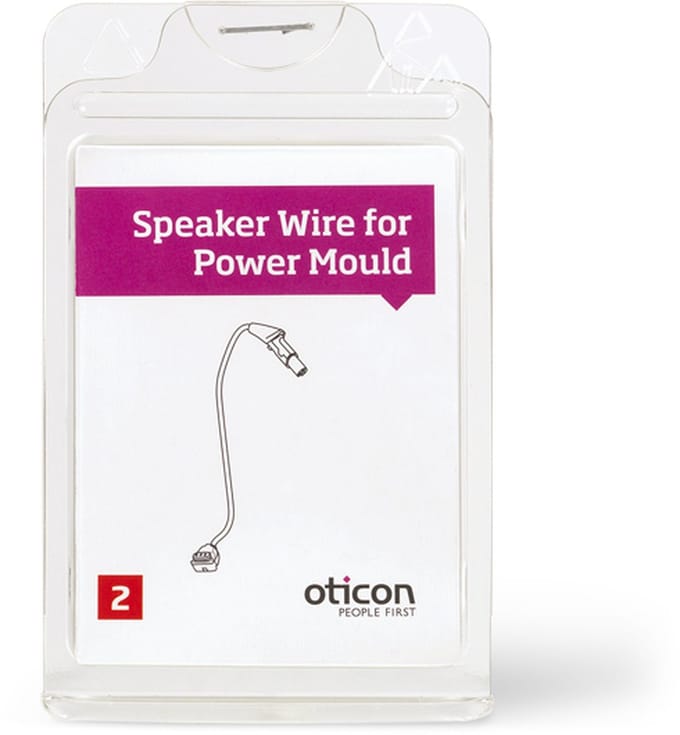 Oticon luidspreker draad Power Mould rechts lengte 2