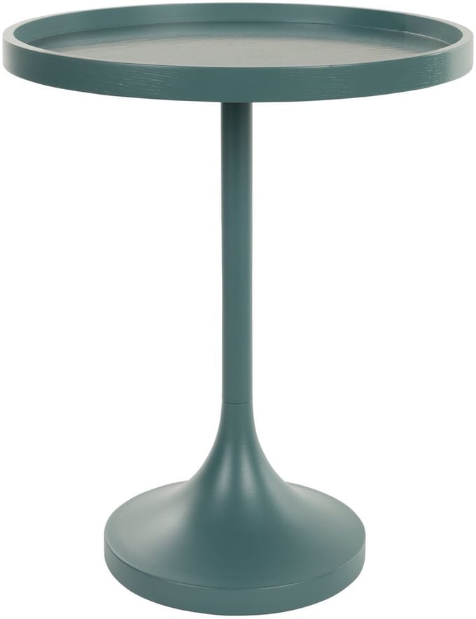 Zuiver Jason Bijzettafel Rond 46 cm Blauw