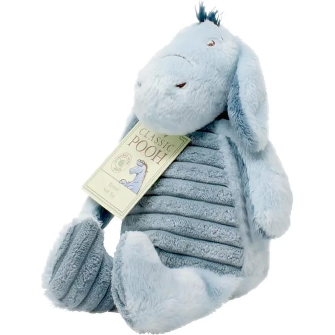 Winnie the pooh classic knuffel, eeyore, 12 cm