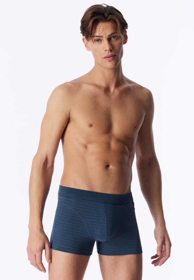 Shorts met patroon, diepblauw - Comfort Fit 10