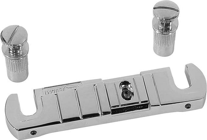 Gitaar brug-staartstuk Wilkinson B-GTB-C Verstelbaar chroom