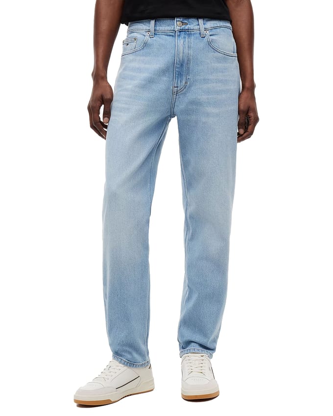 tapered fit jeans van katoenmix model 'SONNY'