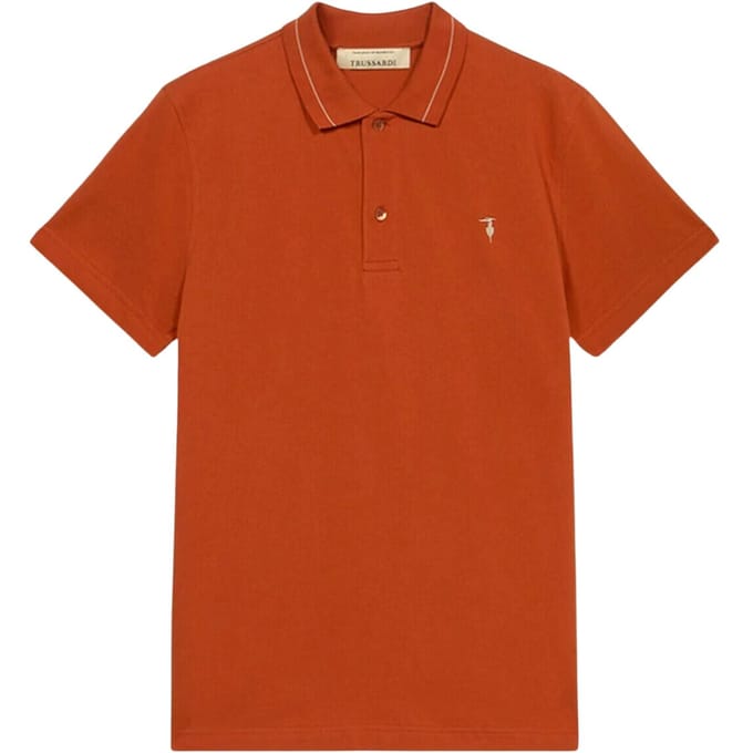 Trussardi regelmatig polo-piquet