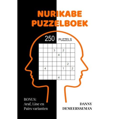 Nurikabe Puzzelboek - Danny Demeersseman