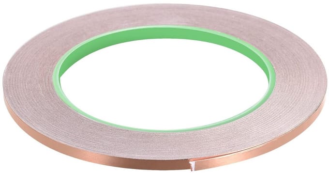 Dailygoods - Dubbelzijdig Koperfolie Plakband voor EMI-Afscherming