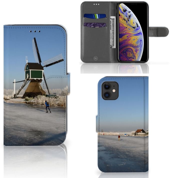 Apple iPhone 11 Flip Cover Schaatsers
