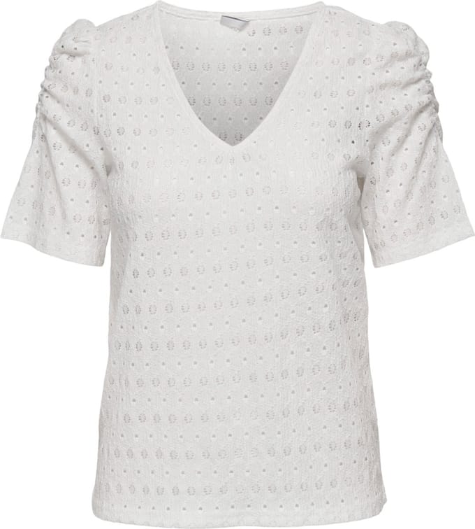 ONLY - ONLROSALINE S/S PUFF TOP CS JRS - Meisjes - Blouses