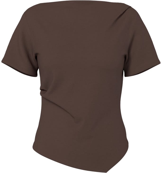 Pieces T-shirt PCSIRENE GEDRAPEERD