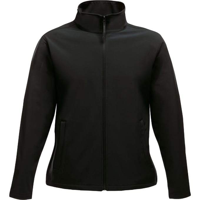 Regatta - Dames Ablaze Printable Softshell Jas (Zwart/Zwart)