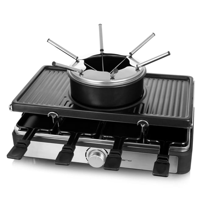Emerio Rg-124930 Gourmet En Fondue Set Zwart/Rvs