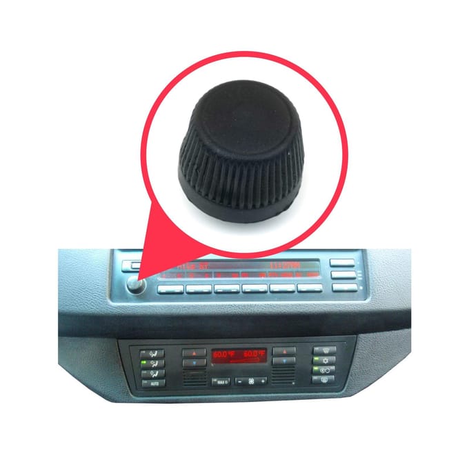 BDP135 MID Multi Informatie Display Radio CD Volume Plastic Knop voor BMW X5 E53 2000-2006 5 Serie E39 1995-2003 65828372162