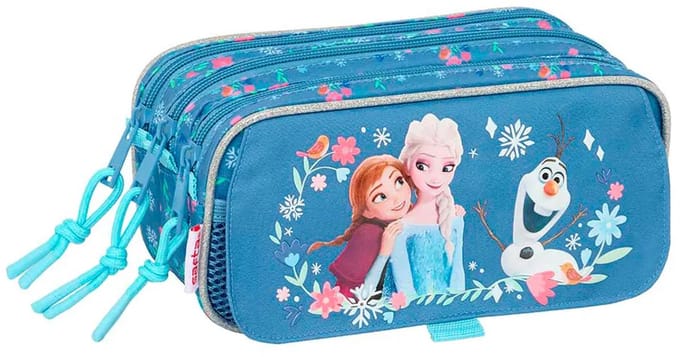 Safta Frozen 21.5x10x8 Cm Triple Etui Blauw Man