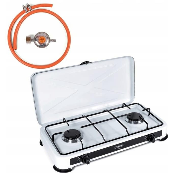 Gas Cooker PROMIS KG200 White Without Reducer