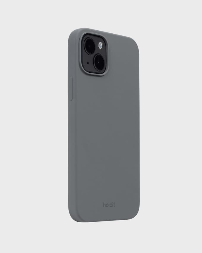 Phone Case Silicone Space Gray iPhone 14 Plus