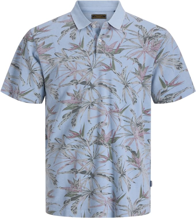 JACK&JONES PREMIUM - JPRBLUHAWAII AOP SS POLO Heren Poloshirt