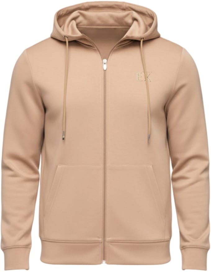 OMBRE Sweater - Regular Fit - Viscose - Lange Mouw Beige M
