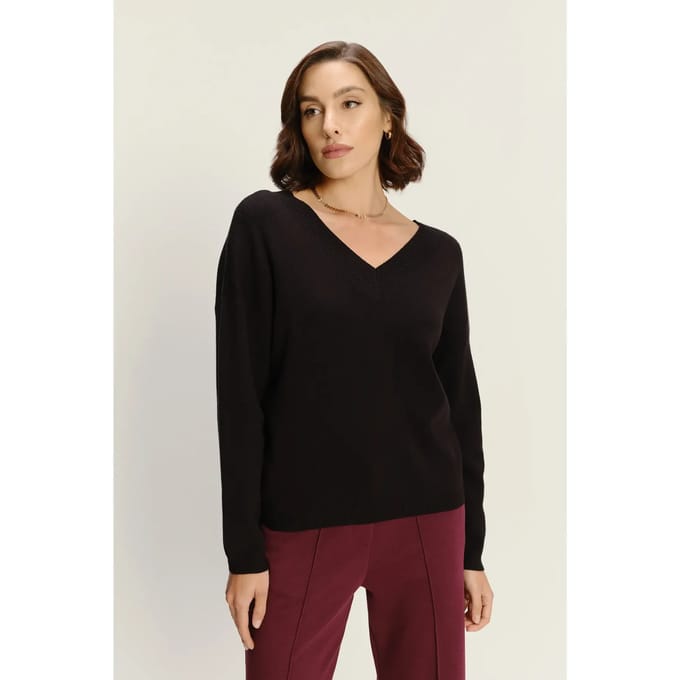 V-hals top in viscose dames Greenpoint