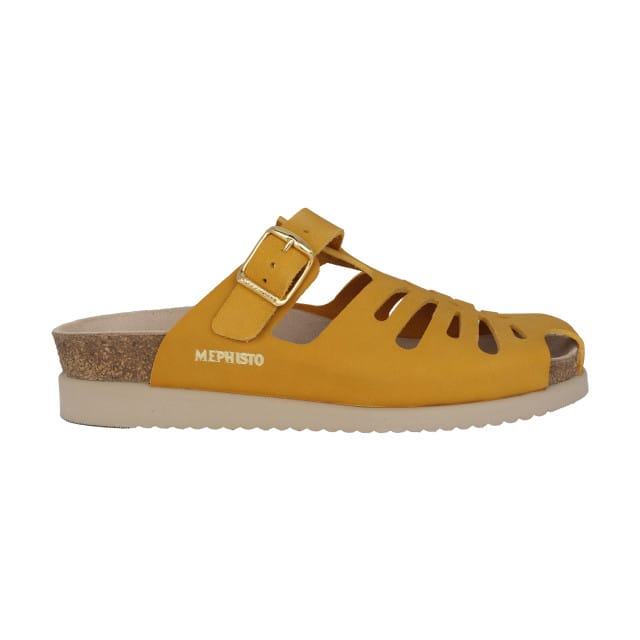 Mephisto Hedina - dames sandaal - Geel - maat 36 (EU) 3.5 (UK)