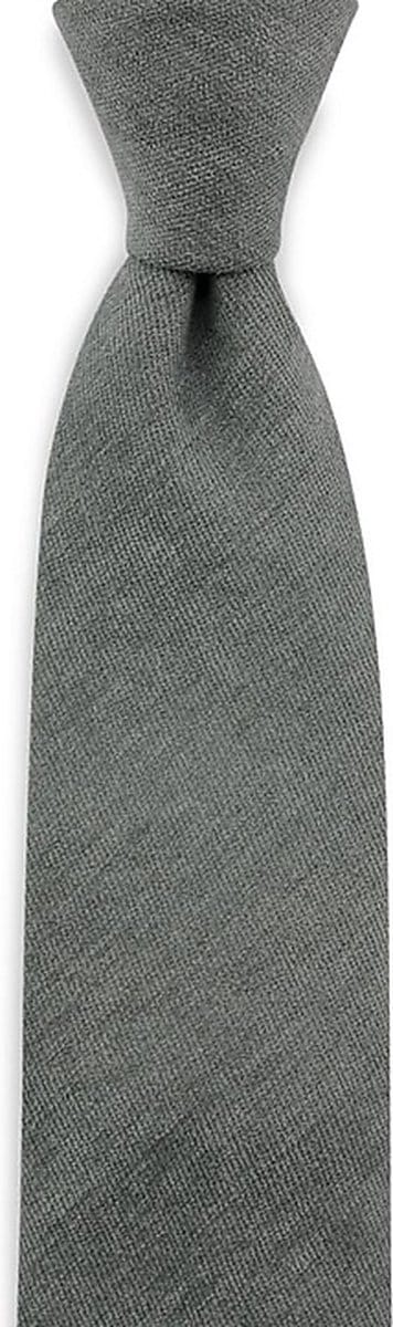 We Love Ties - Stropdassen - Stropdas Soft Touch Grijs - grijs