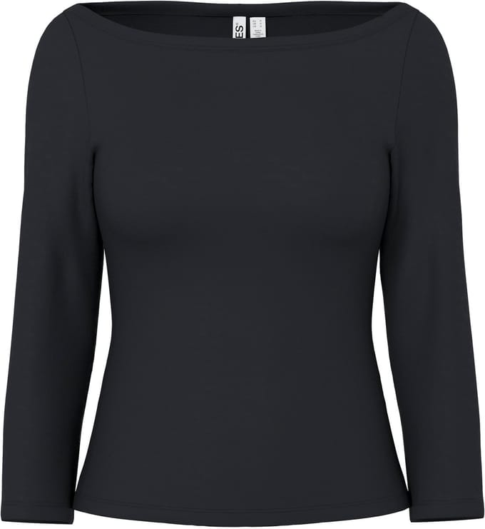 Pieces top met 3/4-mouwen PCPHOEBE BOOTHALS