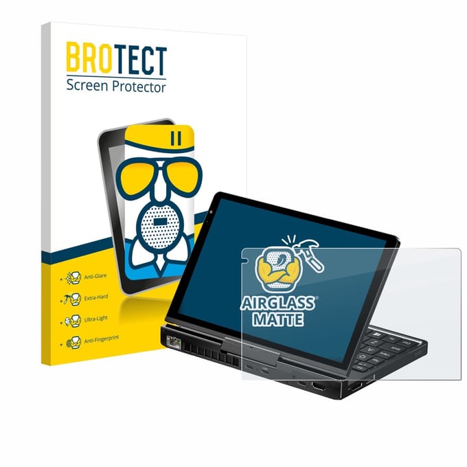 BROTECT - Screenprotector voor GPD Pocket 4 - Folie Beschermfolie Beschermglas matte
