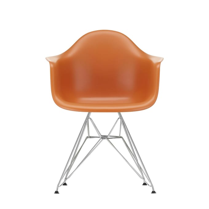 Vitra - DAR Eames Plastic Armchair - roestoranje RE - verchroomd
