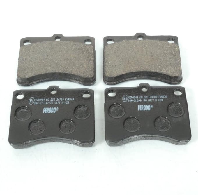 Remblokken Ferodo voor Auto Piaggio 1200 Porter 2011 tot 2015 S90CK/PK/TK/VK / vooraan Nieuw