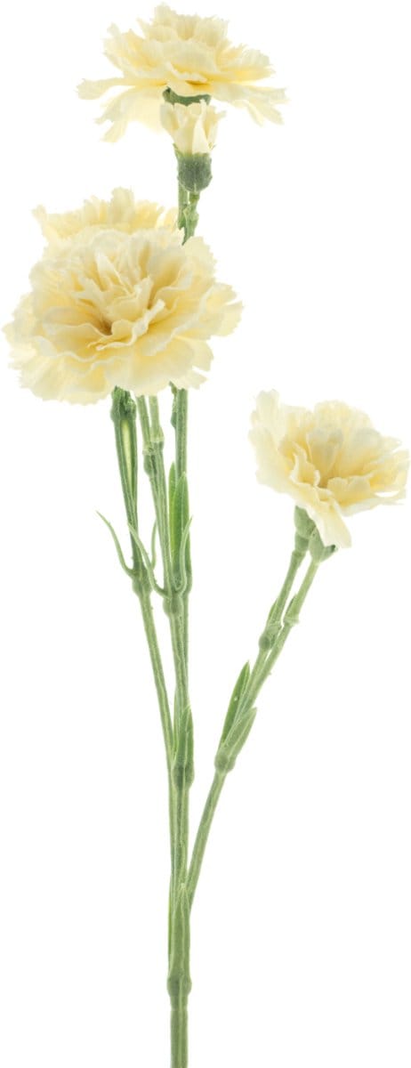 Dianthus Charly beige 62 cm kunstbloem Erutan Avon