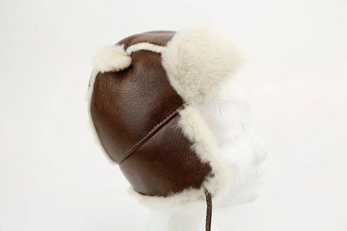 Woolwarmers Muts - Kids - Maat L - Bruin