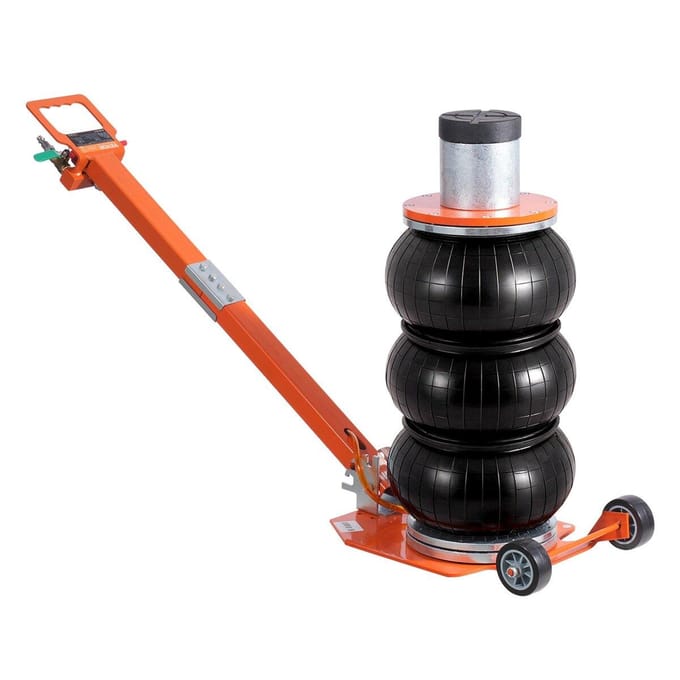 Cric Pneumatique 3 Tonnes / 6600 lbs avec Colonne Rehaussée pour Berline