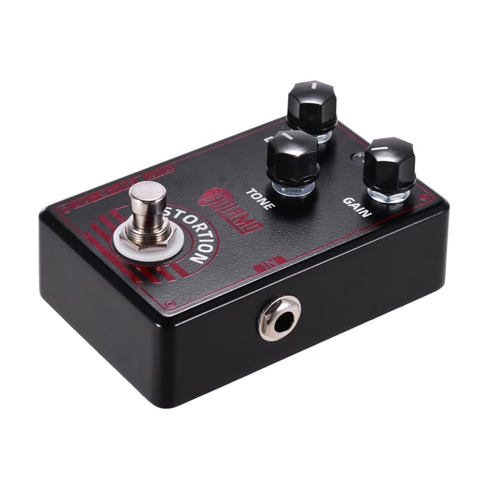 Dolamo D-4 High Gain Distortion Gitaareffectpedaal True Effectpedaal in Britse stijl met True zwart