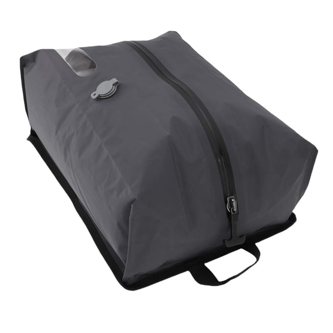 Vacuümzakken voor Reizen Ruimtebesparend Waterdicht 70d TPU 16L Herbruikbare Vacuüm Compressiezak voor grijze kleur